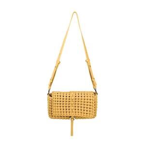 NEW THEMOIRÈ women's asteri knots eco-fabric shoulder bag in chai tea